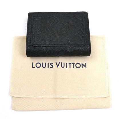 LOUIS VUITTON ルイ・ヴィトン ポルトフォイユ クレア 二つ折り財布 アンプラント ブラック M80151 ICチップ レディース【中古】【極美品】