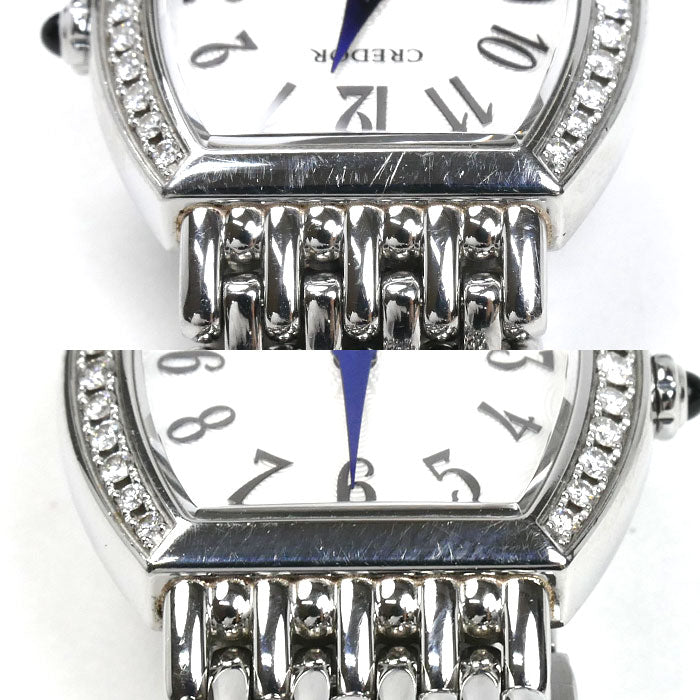 SEIKO セイコー クレドール シグノ ダイヤベゼル 腕時計 電池式 GSAW979/4J80-0AZ0 レディース【中古】