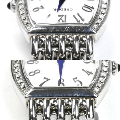 SEIKO セイコー クレドール シグノ ダイヤベゼル 腕時計 電池式 GSAW979/4J80-0AZ0 レディース【中古】