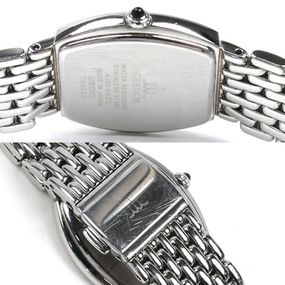 SEIKO セイコー クレドール シグノ ダイヤベゼル 腕時計 電池式 GSAW979/4J80-0AZ0 レディース【中古】