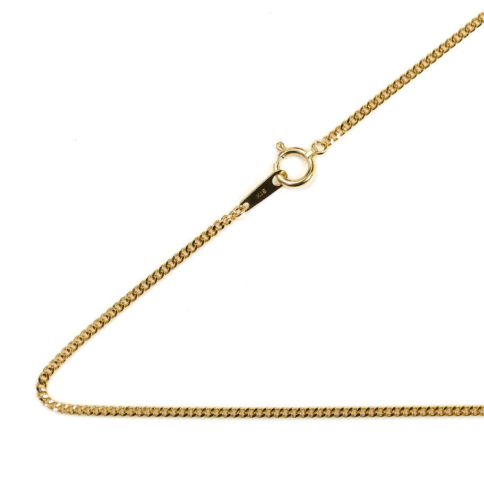 K18YG イエローゴールド ネックレス 喜平2面カット 4.2g 42cm レディース【中古】