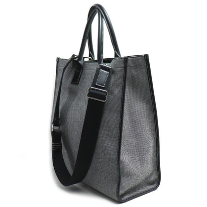 BURBERRY バーバリー ホースフェリー トートバッグ 2Wayショルダーバッグ グレー 8050814 メンズ【中古】