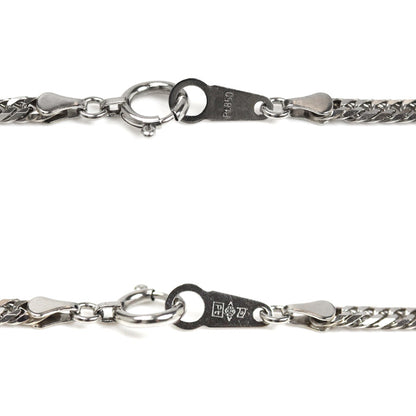 Pt850プラチナ ネックレス 喜平6面Wカット 10.3g 45cm レディース【中古】