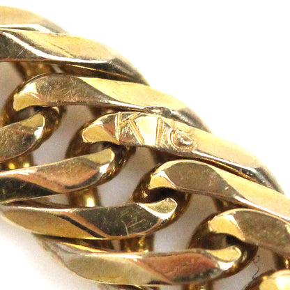 K18YG イエローゴールド 6面W リング・指輪 3.0g 26/28号 メンズ【中古】