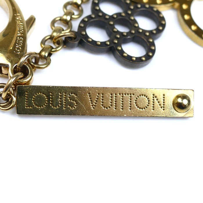 LOUIS VUITTON ルイ・ヴィトン ビジュー サック パタージュ キーホルダー バッグチャーム ゴールド M66350 CK1121 レディース【中古】