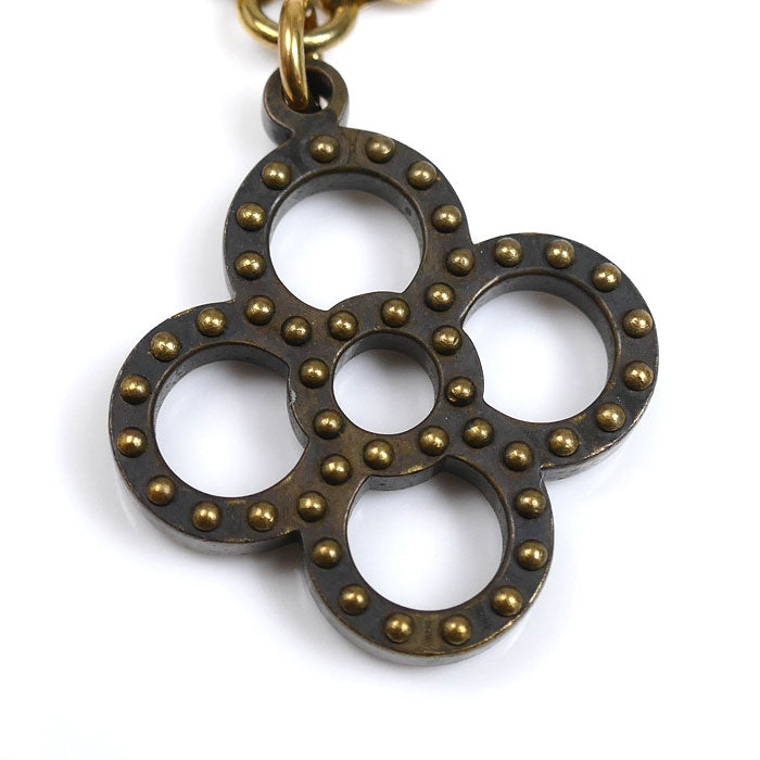 LOUIS VUITTON ルイ・ヴィトン ビジュー サック パタージュ キーホルダー バッグチャーム ゴールド M66350 CK1121 レディース【中古】