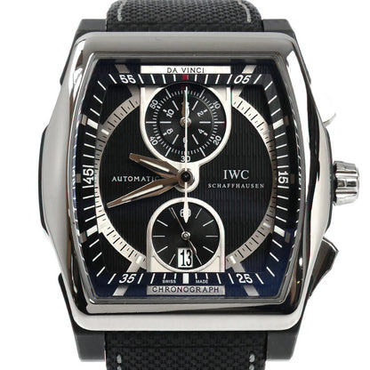 IWC SCHAFFHAUSEN アイダブリューシー シャフハウゼン ダ・ヴィンチ クロノグラフ 腕時計 自動巻き IW376601 メンズ【中古】
