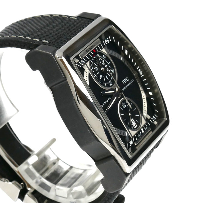 IWC SCHAFFHAUSEN アイダブリューシー シャフハウゼン ダ・ヴィンチ クロノグラフ 腕時計 自動巻き IW376601 メンズ【中古】