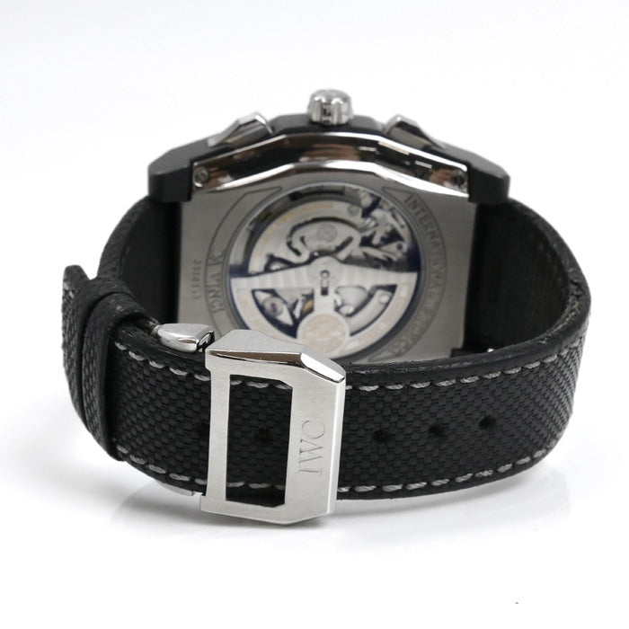 IWC SCHAFFHAUSEN アイダブリューシー シャフハウゼン ダ・ヴィンチ クロノグラフ 腕時計 自動巻き IW376601 メンズ【中古】