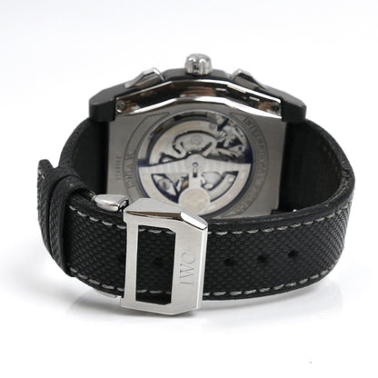 IWC SCHAFFHAUSEN アイダブリューシー シャフハウゼン ダ・ヴィンチ クロノグラフ 腕時計 自動巻き IW376601 メンズ【中古】