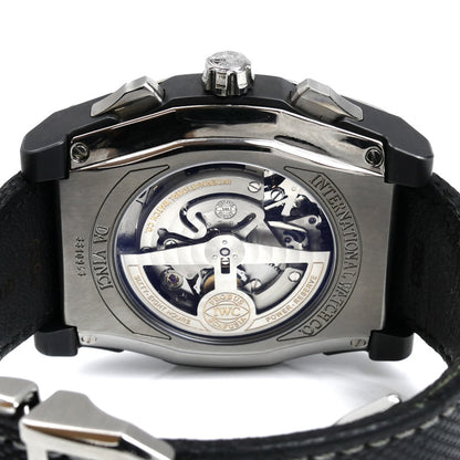 IWC SCHAFFHAUSEN アイダブリューシー シャフハウゼン ダ・ヴィンチ クロノグラフ 腕時計 自動巻き IW376601 メンズ【中古】