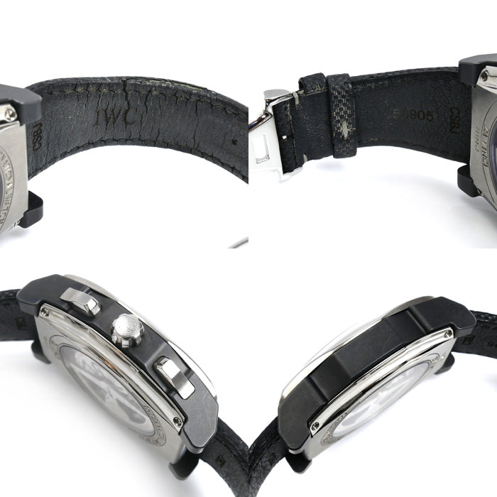 IWC SCHAFFHAUSEN アイダブリューシー シャフハウゼン ダ・ヴィンチ クロノグラフ 腕時計 自動巻き IW376601 メンズ【中古】