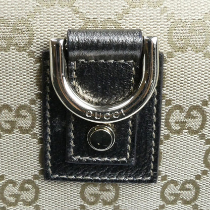 GUCCI グッチ GGキャンバス セミショルダー ショルダーバッグ ベージュ 130737 レディース【中古】
