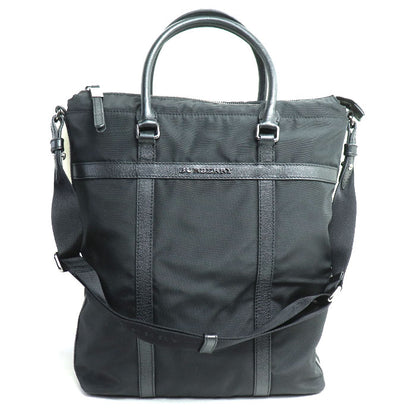 BURBERRY バーバリー 2Wayショルダーバッグ ブラック 3638124 メンズ【中古】