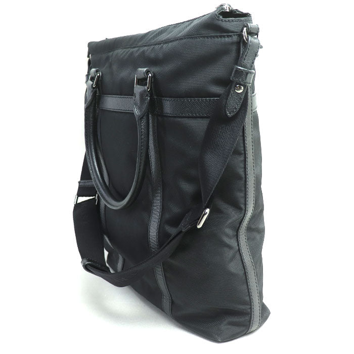 BURBERRY バーバリー 2Wayショルダーバッグ ブラック 3638124 メンズ【中古】