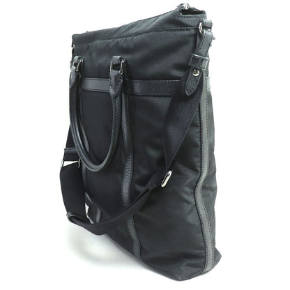 BURBERRY バーバリー 2Wayショルダーバッグ ブラック 3638124 メンズ【中古】