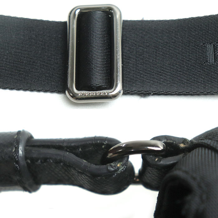 BURBERRY バーバリー 2Wayショルダーバッグ ブラック 3638124 メンズ【中古】