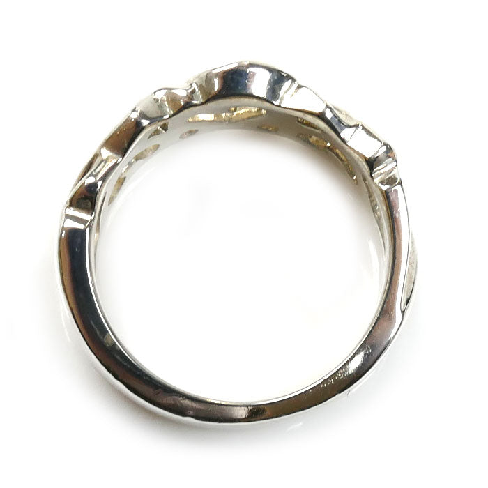 TIFFANY&Co. ティファニー シルバー925 トリプルラヴィングハート リング・指輪 9号 5.0g レディース【中古】