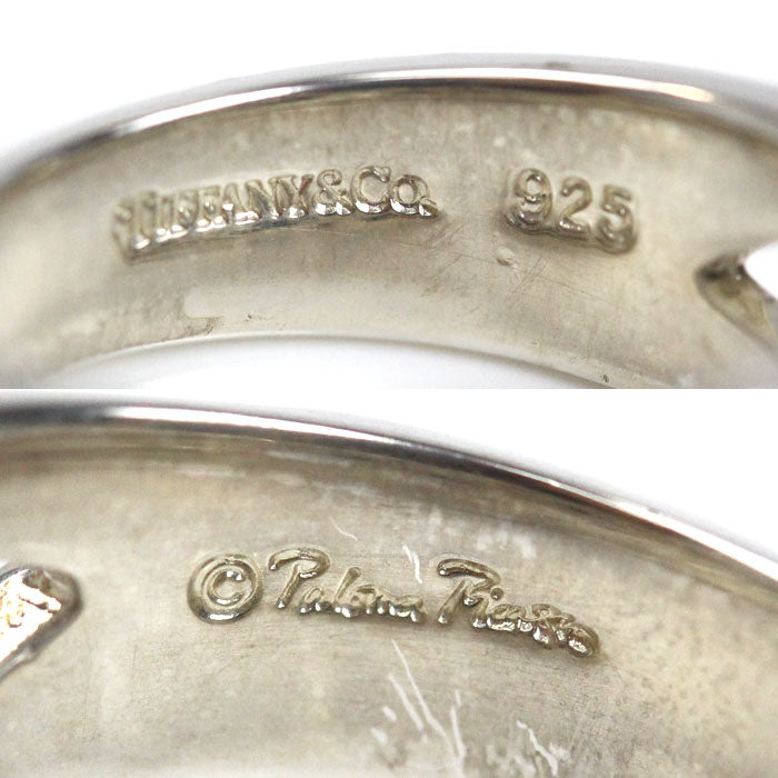 TIFFANY&Co. ティファニー シルバー925 トリプルラヴィングハート リング・指輪 9号 5.0g レディース【中古】