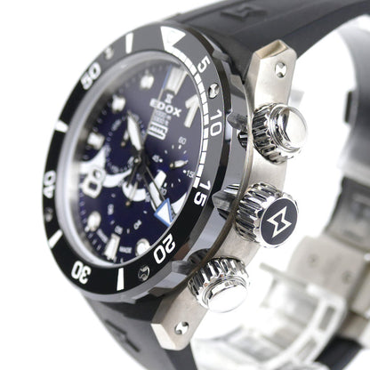 EDOX エドックス クロノオフショア1 AJHH MUTAマリンコラボ 腕時計 電池式 10242-TINMUTA SPECIAL EDITION メンズ【中古】