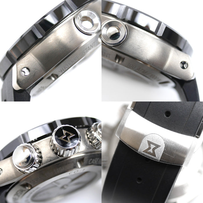 EDOX エドックス クロノオフショア1 AJHH MUTAマリンコラボ 腕時計 電池式 10242-TINMUTA SPECIAL EDITION メンズ【中古】