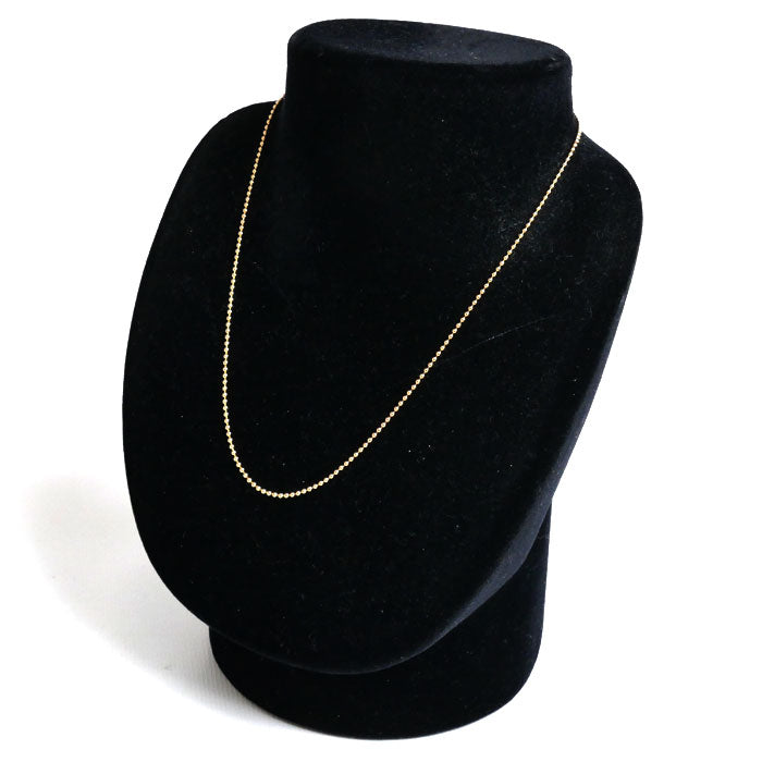 K18YG イエローゴールド ネックレス ボール 4.0g 40cm レディース【中古】