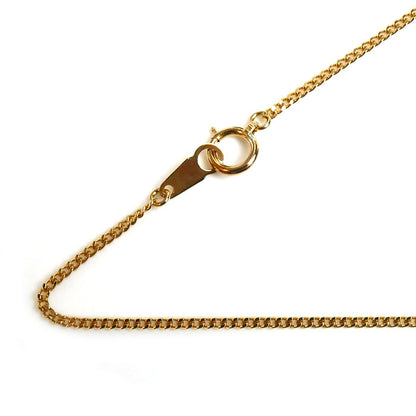 K18YG イエローゴールド ネックレス 喜平2面カット 3.8g 50cm レディース【中古】