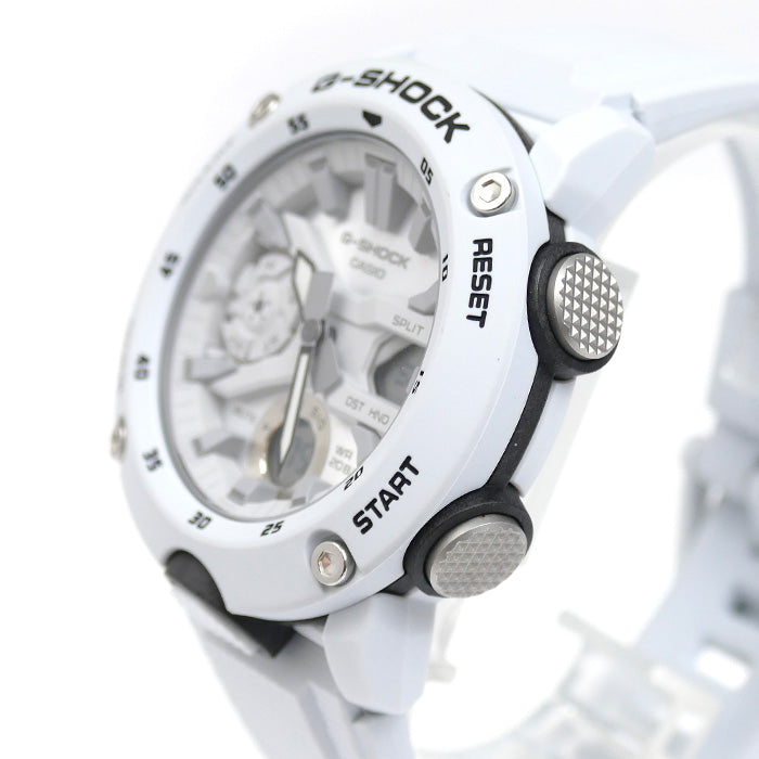CASIO カシオ G-SHOCK 腕時計 電池式 ホワイト GA-2000S-7AJF メンズ【中古】【美品】