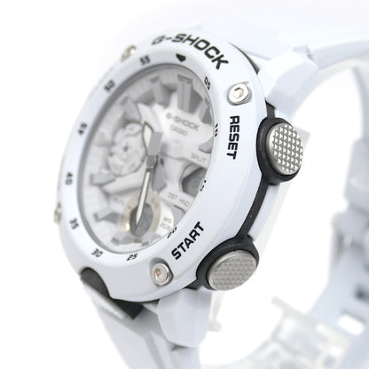 CASIO カシオ G-SHOCK 腕時計 電池式 ホワイト GA-2000S-7AJF メンズ【中古】【美品】