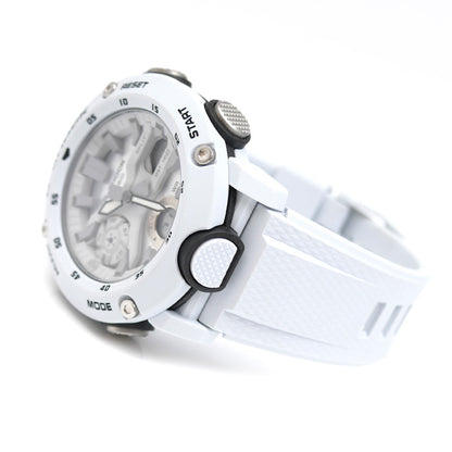 CASIO カシオ G-SHOCK 腕時計 電池式 ホワイト GA-2000S-7AJF メンズ【中古】【美品】