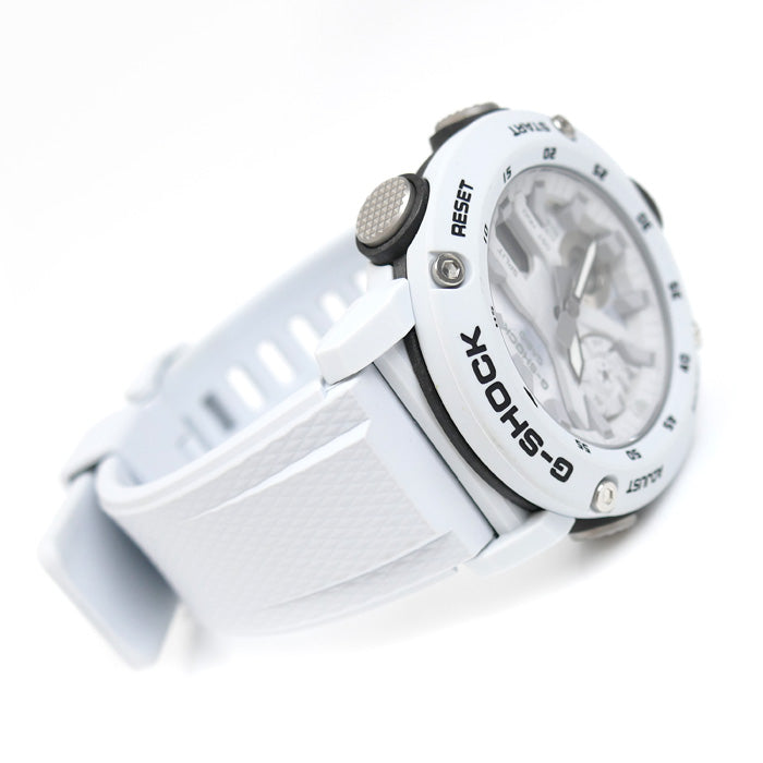 CASIO カシオ G-SHOCK 腕時計 電池式 ホワイト GA-2000S-7AJF メンズ【中古】【美品】