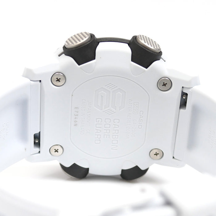 CASIO カシオ G-SHOCK 腕時計 電池式 ホワイト GA-2000S-7AJF メンズ【中古】【美品】
