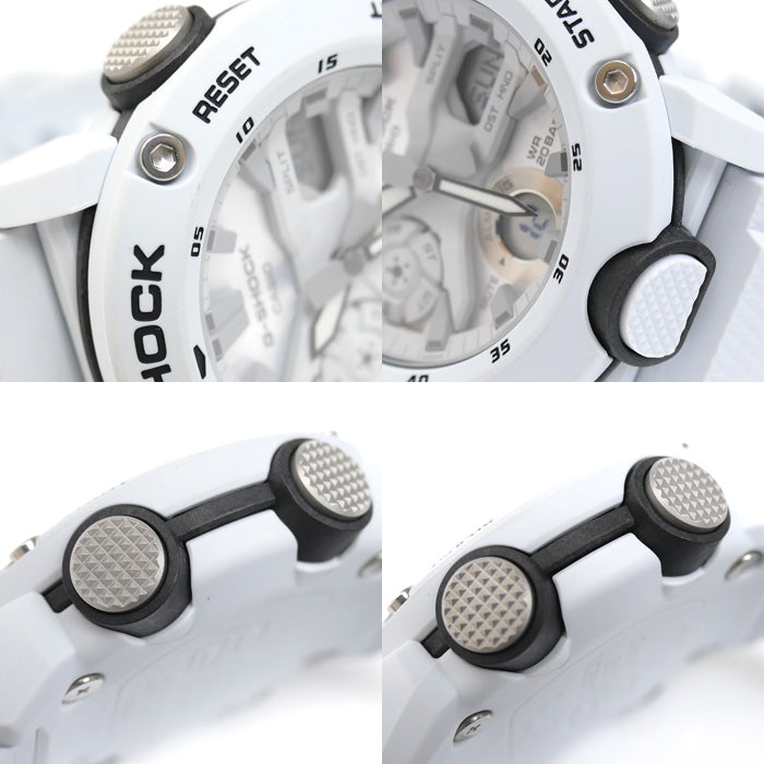 CASIO カシオ G-SHOCK 腕時計 電池式 ホワイト GA-2000S-7AJF メンズ【中古】【美品】