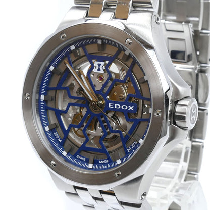 EDOX エドックス デルフィン メカノ 腕時計 自動巻き 85303-3W-BUIGB メンズ【中古】
