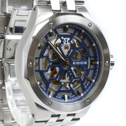 EDOX エドックス デルフィン メカノ 腕時計 自動巻き 85303-3W-BUIGB メンズ【中古】