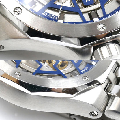 EDOX エドックス デルフィン メカノ 腕時計 自動巻き 85303-3W-BUIGB メンズ【中古】