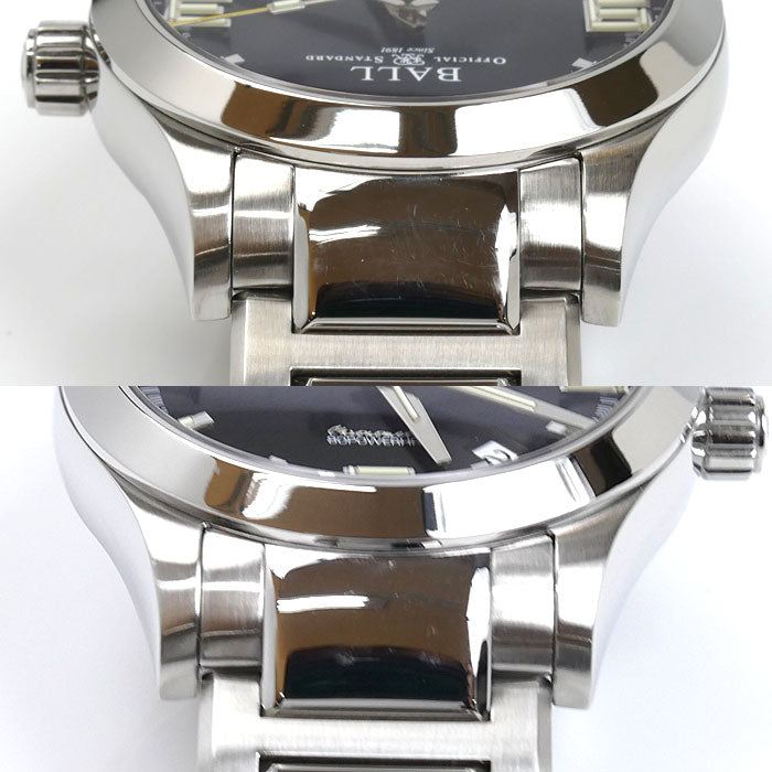 BALLWATCH ボールウォッチ エンジニア M チャレンジャー 腕時計 自動巻き NM2032C-SCAJ-BK メンズ【中古】【美品】