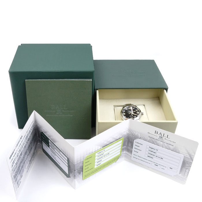 BALLWATCH ボールウォッチ エンジニア M チャレンジャー 腕時計 自動巻き NM2032C-SCAJ-BK メンズ【中古】【美品】