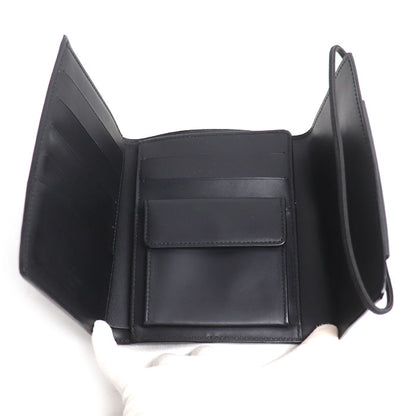 LOUIS VUITTON ルイ・ヴィトン ポルトフォイユ エラスティック 二つ折り財布 エピ ノワール M6346B MI0061 レディース【中古】