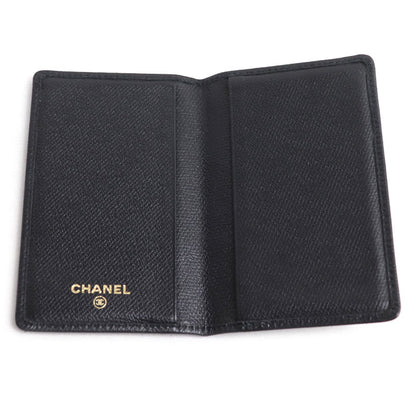 CHANEL シャネル ココボタン カードケース ブラック A20910 ユニセックス【中古】