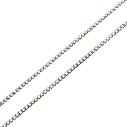 Pt850プラチナ ネックレス 喜平2面カット 1.9g 41cm レディース【中古】