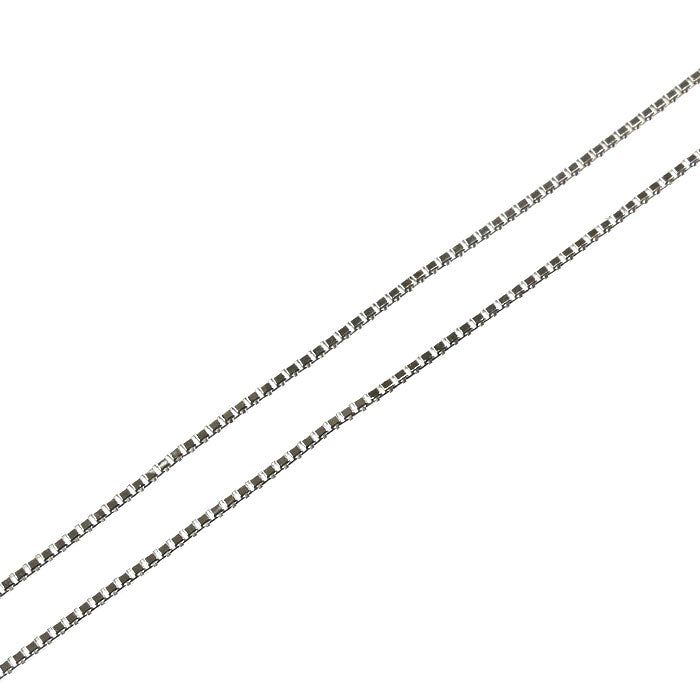 TASAKI タサキ K18WG ホワイトゴールド ネックレス ベネチアン 1.8g 40cm レディース【中古】