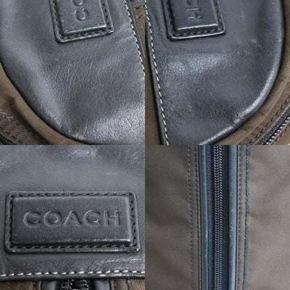 COACH コーチ ヴァリック スリング ボディバッグ ブラウン F70692 メンズ【中古】