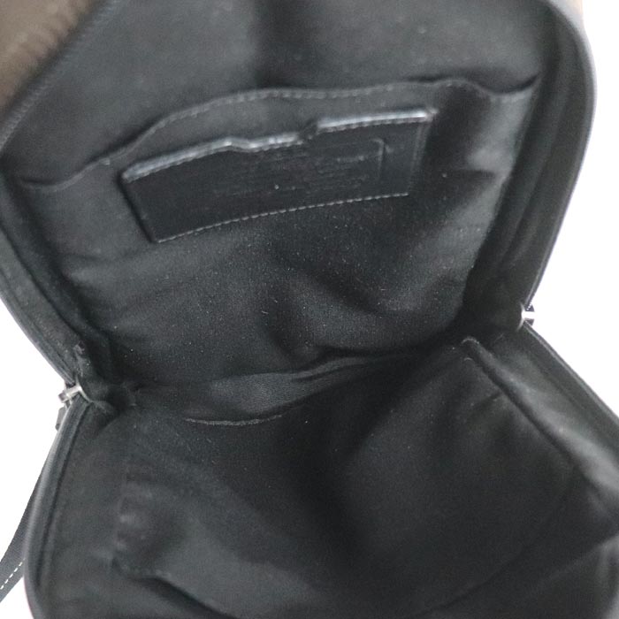 COACH コーチ ヴァリック スリング ボディバッグ ブラウン F70692 メンズ【中古】
