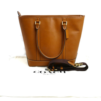 COACH コーチ メトロポリタン トート 32 2Wayショルダーバッグ ヴィンテージエンバー CAK67 アウトレット ユニセックス【中古】【美品】