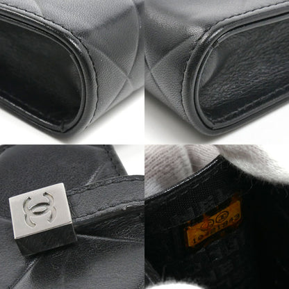 CHANEL シャネル ココマーク フォンホルダー ブラック バッグチャーム レディース【中古】