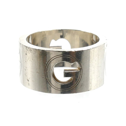 GUCCI グッチ シルバー925 Gロゴ リング・指輪 13号 10.7g レディース【中古】