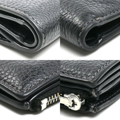 COACH コーチ バイフォールド ウォレット 二つ折り財布 ブラック CM315 SVDTV アウトレット レディース【中古】