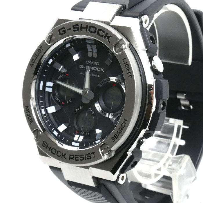 CASIO カシオ G-SHOCK 腕時計 ソーラー GST-W110-1AJF 電波 メンズ【中古】
