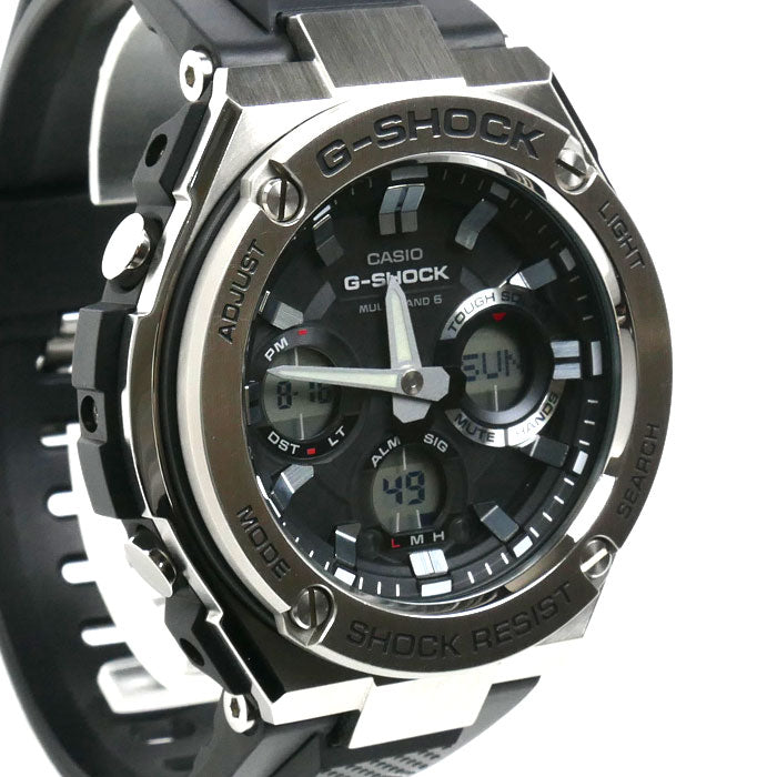 CASIO カシオ G-SHOCK 腕時計 ソーラー GST-W110-1AJF 電波 メンズ【中古】